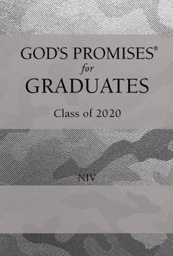 God's Promises for Graduates: Class of 2020 - Silver Camouflage NIV