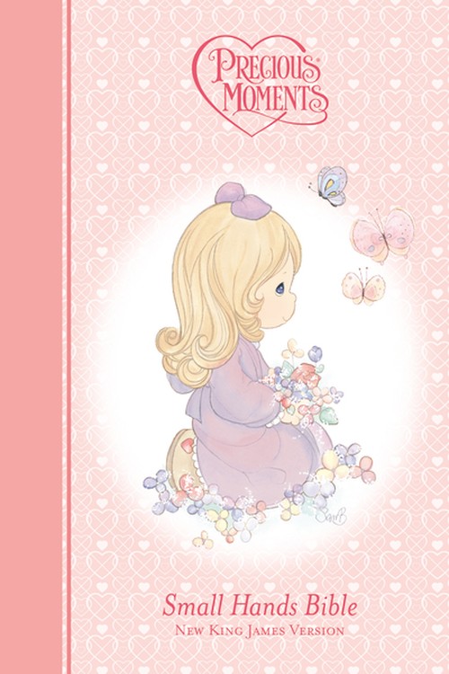 NKJV, Precious Moments Holy Bible, Hardcover, Pink
