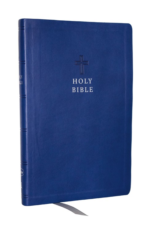 KJV Holy Bible: Value Ultra Thinline, Blue Leathersoft, Red Letter, Comfort Print: King James Version