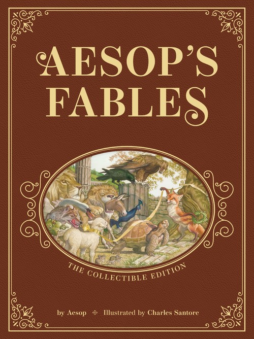 Aesops Fables: The Collectible Leather Edition