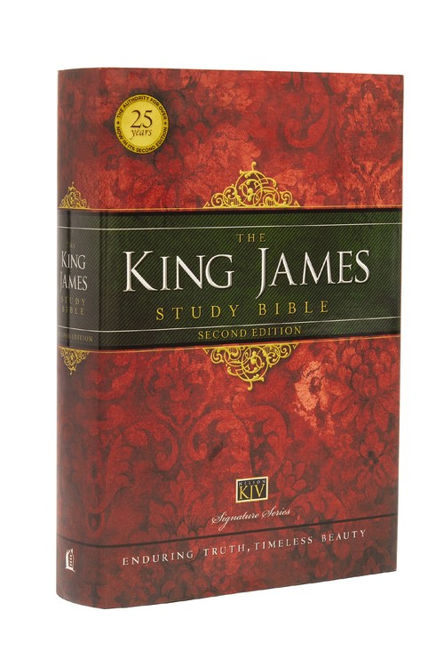 KJV Study Bible, Large Print, Hardcover, Red Letter