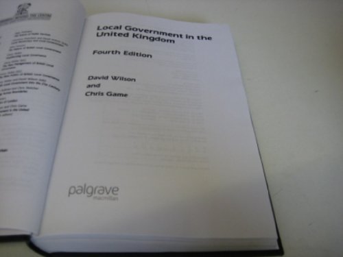 Local Government in the UK