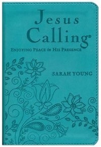Jesus Calling (Deluxe)-Teal LeatherSoft