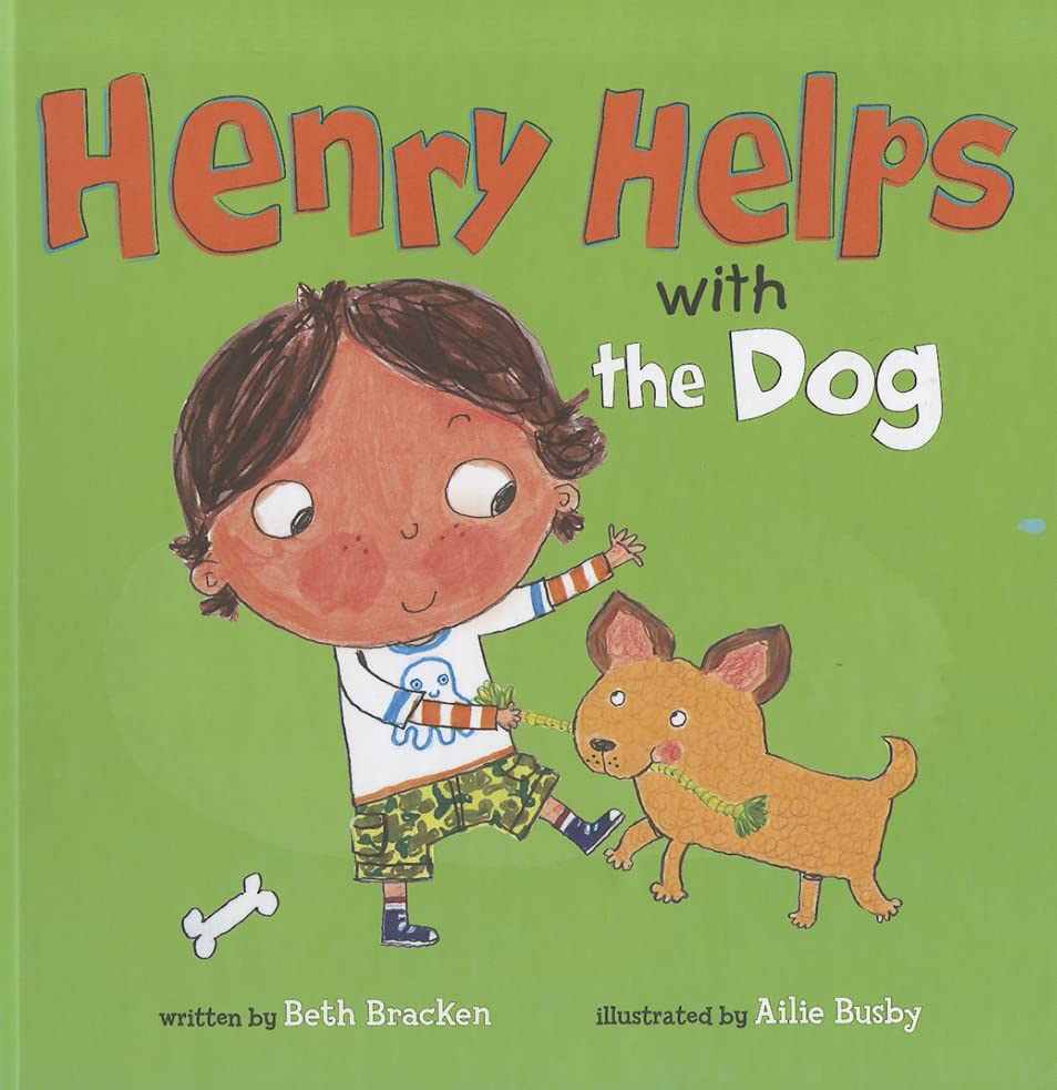 Henry Helps with the Dog