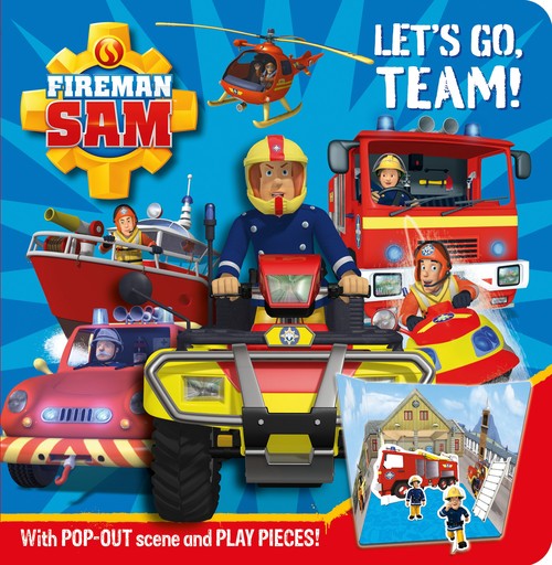 Fireman Sam: Let's Go Team! Pop-out Play Book