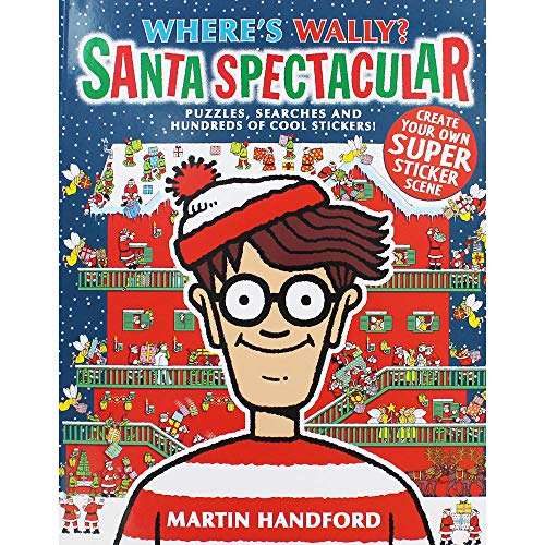 Where's Wally? Santa Spectacular Sticker Activity Book