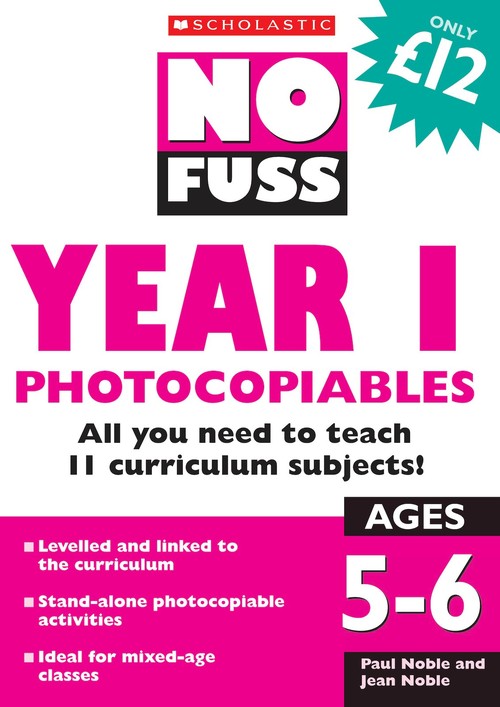 No Fuss: Year 1 Photocopiables