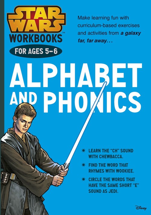 Star Wars Workbooks: Alphabet and Phonics Ages 5-6