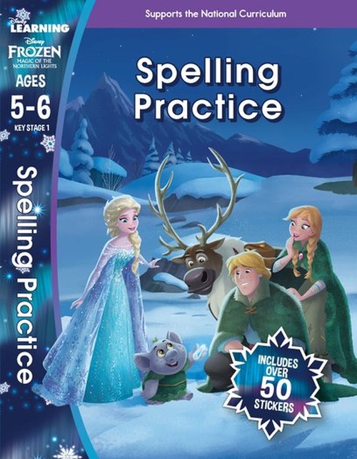 Frozen Magic of the Northern Lights: Spelling (Ages 5-6)