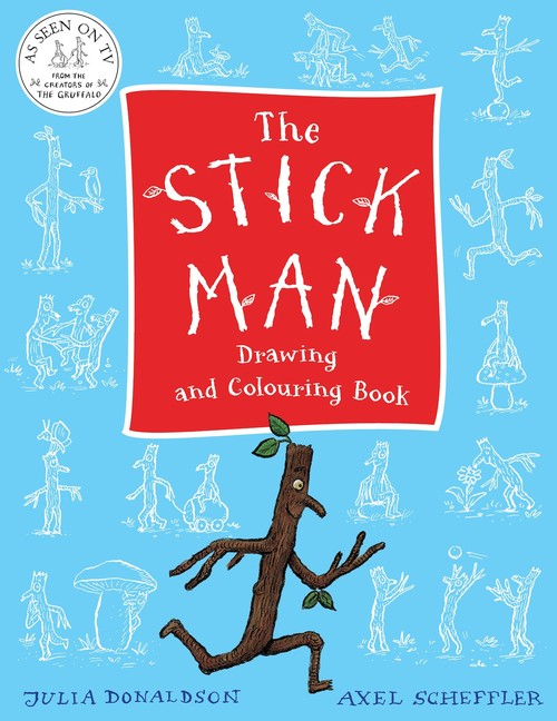The Stick Man Drawing and Colouring Book