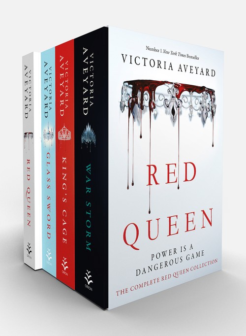 Red Queen 4 Book Flexibox Set