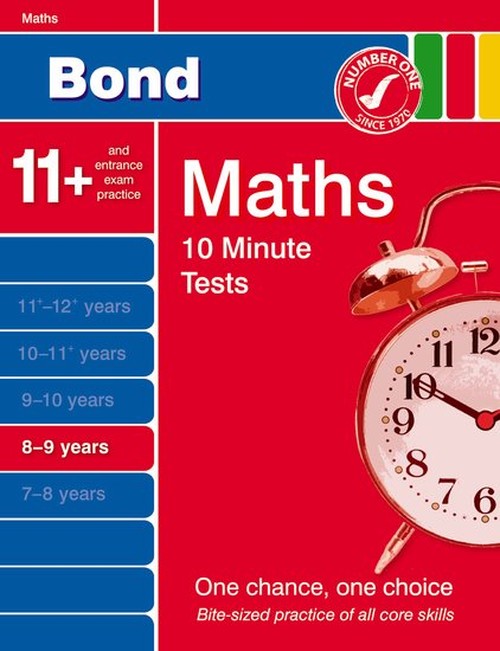 Bond 10 Minute Tests Maths 8-9 Years