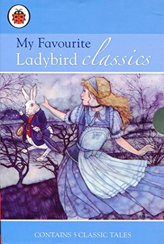 MY FAVOURITE LADYBIRD CLASSICS | 5 Book Gift Set | Contains 5 classic tales: 1. Alice in Wonderland 2. Oliver Twist 3. Tales from the Jungle Book 4. Wind in the Willows 5. Treasure Island (RRP: 14.97)