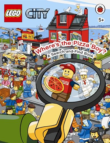 LEGO CITY Where's the Pizza Boy? A Search-and-Find Book