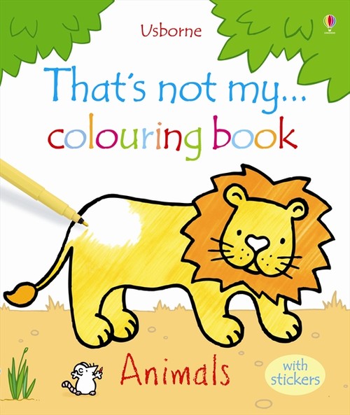 That's not my animals colouring book