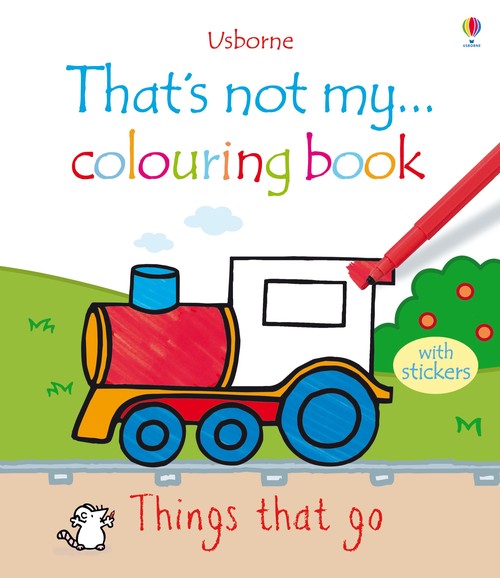 That's not my colouring book Things that go