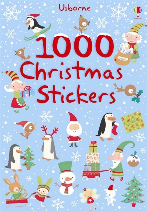 1000 Christmas Stickers