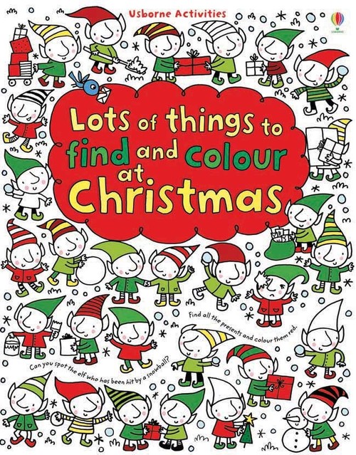 Lots of things to Find and Colour at Christmas