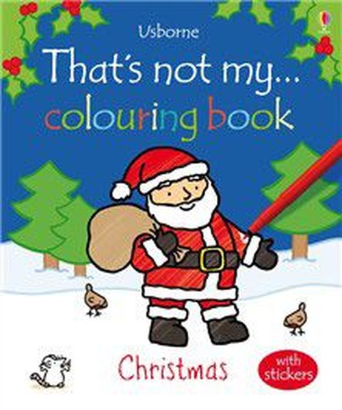 That's not my colouring book Christmas
