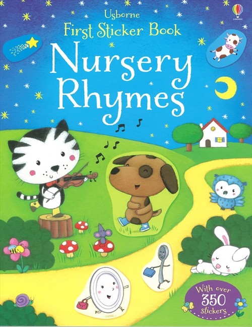 First Sticker Book Nursery Rhymes