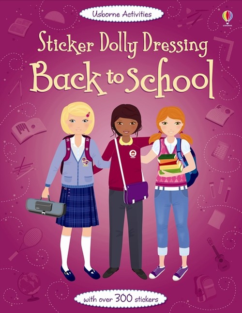 Sticker Dolly Dressing Back to School