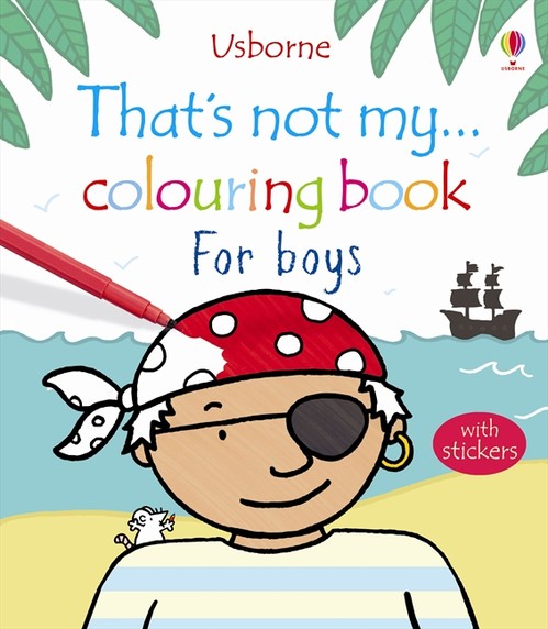 That's not my colouring book for boys