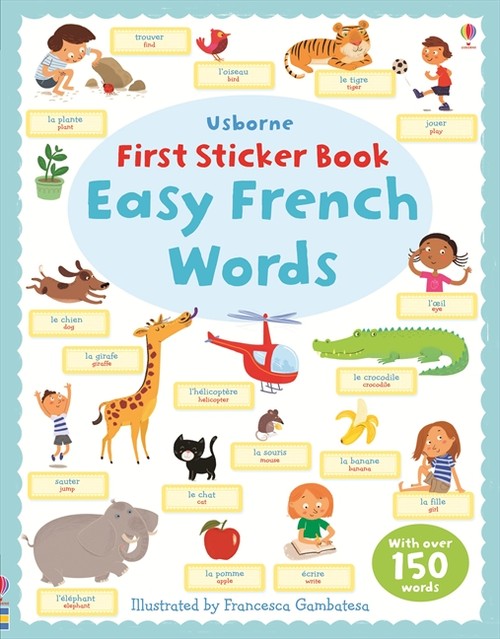 First Sticker Book Easy French Words