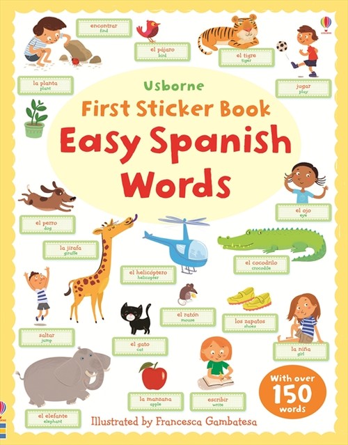 First Sticker Book Easy Spanish Words