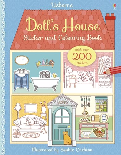 Doll's House Sticker and Colouring Book