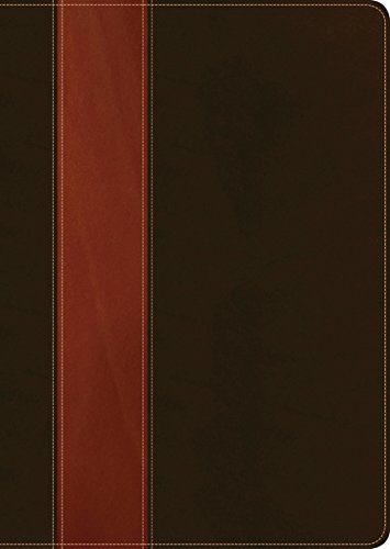NLT Life Application Study Bible Large Print Brown/Tan