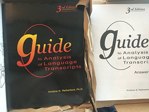 Guide to Analysis of Language Transcripts
