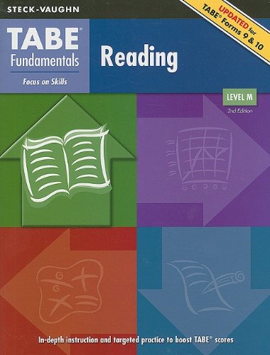 TABE Fundamentals: Reading, Level M