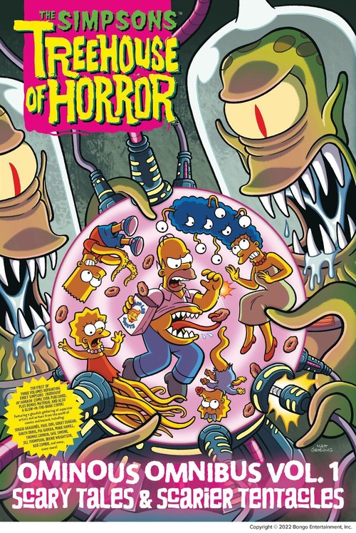 The Simpsons Treehouse of Horror Ominous Omnibus Vol. 1: Scary Tales and Scarier Tentacles
