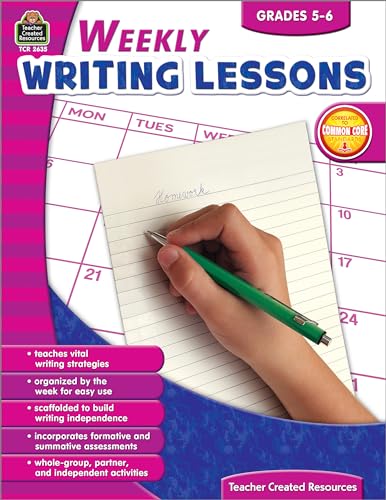Weekly Writing Lessons Grades 5-6