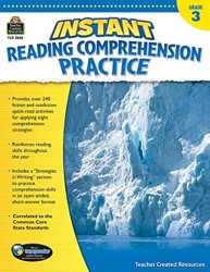 Instant Reading Comprehension Practice Grade 3