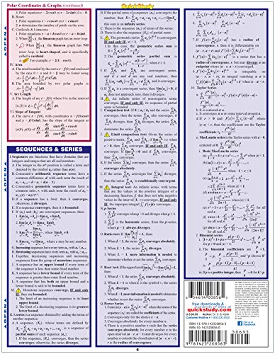 Calculus Equations & Answers