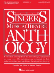 Singer's Musical Theatre Anthology - Volume 4 Baritone/Bass Book