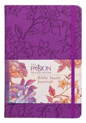 The Passion Translation: Bible Study Journal (Peony)