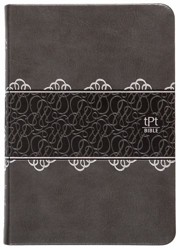 The Passion Translation New Testament with Psalms Proverbs and Song of Songs (2020 Edn) Compact Charcoal Faux Leather