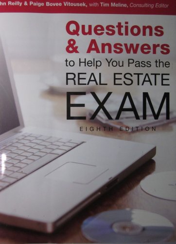 Questions and Answers to Help You Pass the Real Estate Exam