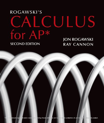 Rogawski's Calculus for Ap*