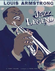 American Graphic Louis Armstrong Jazz Legend