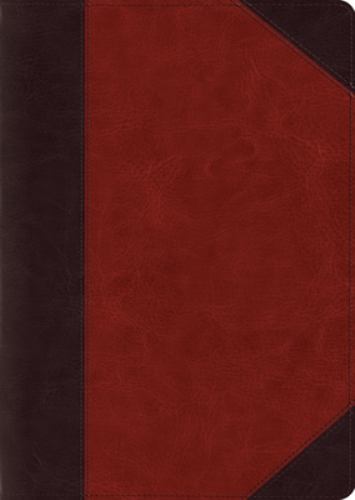 Esv - ESV Study Bible, Large Print (TruTone, Brown/Cordovan, Portfolio Design)