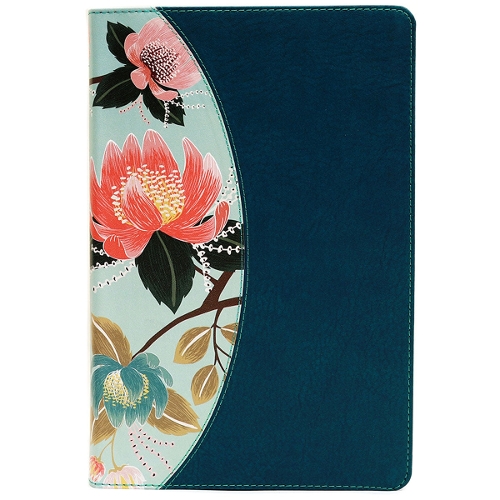 The CSB Study Bible For Women, Teal Flowers LeatherTouch, Indexed