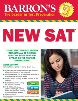 Barron's New SAT, 28th Edition with CD-ROM