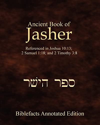 Ancient Book Of Jasher