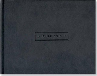 Artisan Guest Book/Classic Black
