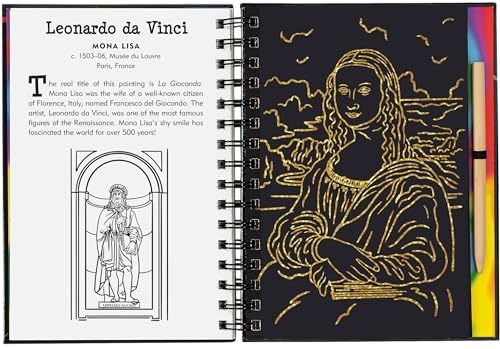 Scratch & Sketch Fine Art (Trace Along)