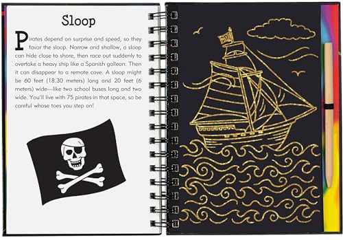 Scratch & Sketch Pirates (Trace Along)