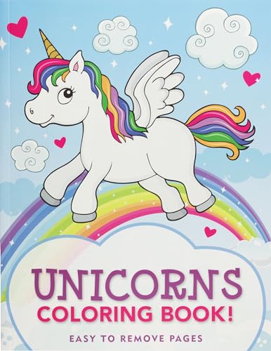 Unicorns Coloring Book